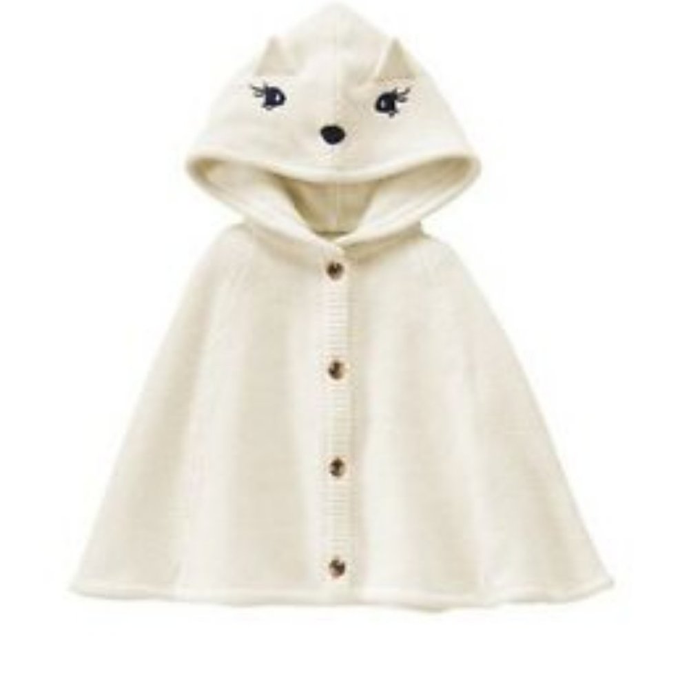 Gymboree Fox Cape - Poncho Plum Pony Collection
